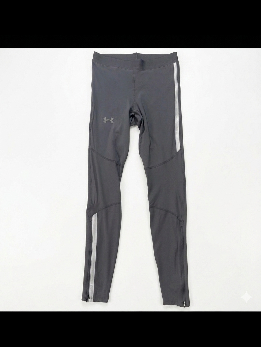 1386678-025 Under Armour UA Launch Elite Cold Weather Tights Gray Size XL